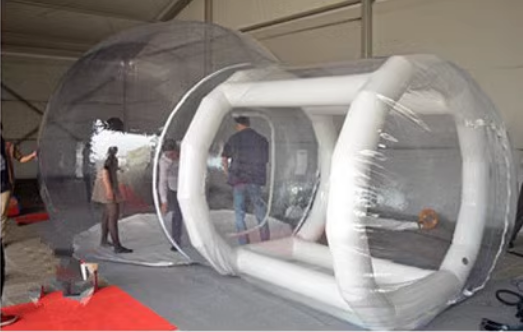 3-5m Camping hot-selling outdoor tent accommodation starry sky transparent air model homestay scenic spot villa holiday home inflatable bubble house