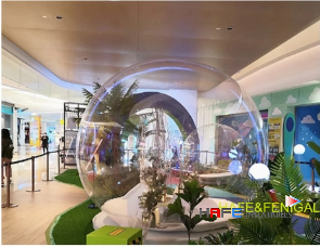 Transform Your Space with the 10ft Inflatable Dome Bubble House – Perfect for Mall Decor & Outdoor Family Fun!