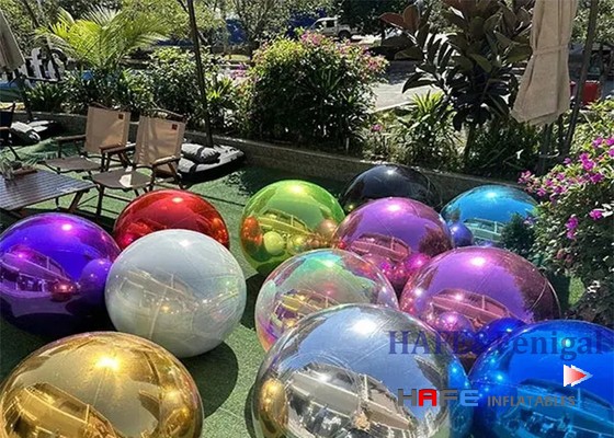 China Inflatable Mirror Balloons, Reflective Shiny Balls, Colorful Balloons For Events Decor