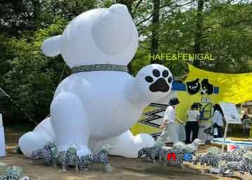 Custom Giant Inflatable Cartoon Dog Balloons for Lawn Events Marketing & Brand Activation | Advertising Inflatables