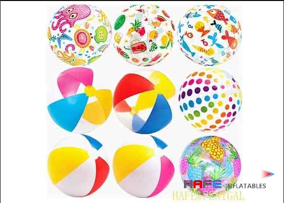 ‌0.4m-0.6m Small Inflatable Floating Beach Balls Advertising Inflatables