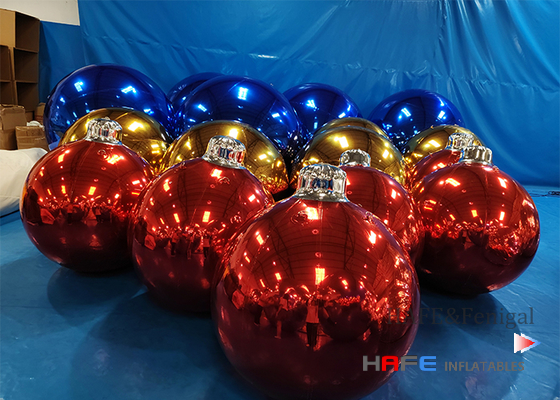 ​Giant Christmas Festival Atmosphere Decoration Inflatable Mirror Ball | EXMO Inflatable Mirror Balls | Customized Size & Color Options