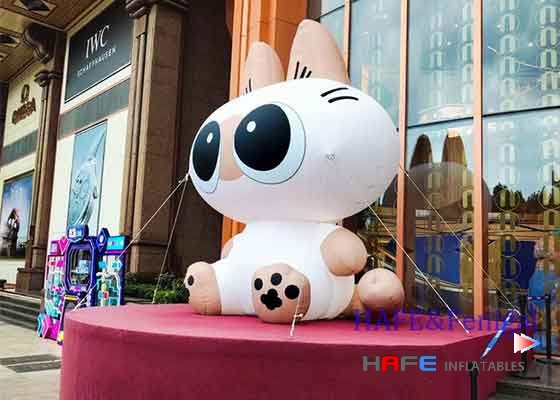 Giant LED Inflatable Cartoon Cat Decor (1.5m-10m Sizes) – Fun & Eye-Catching Event Attraction