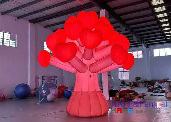 1.5m-10m Custom LED Inflatable Love Tree – Magical Centerpiece for Mall Events & Weddings