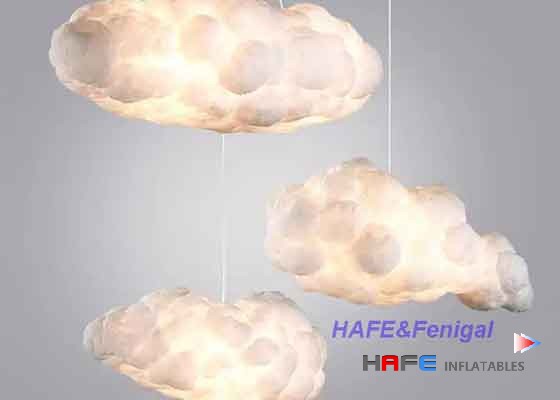 40cm - 200cm Modern White Cloud Chandelier for Stunning Decor