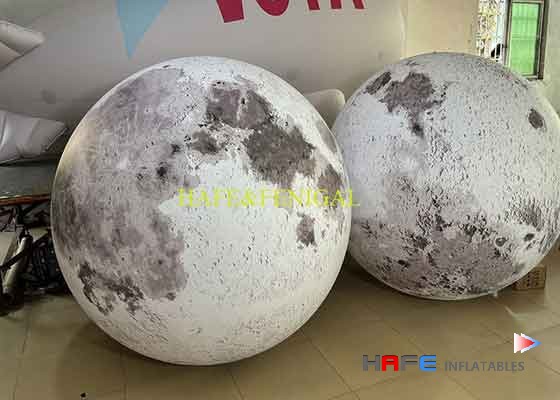 Customized Inflatable Planets with Light Elevate Themed Weddings, Planetariums, and Parties