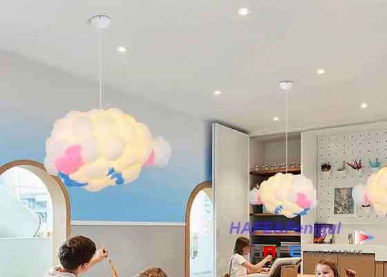 40cm - 150cm Cute Pendant Light Cloud Chandelier: Transforming Spaces with Whimsical Elegance