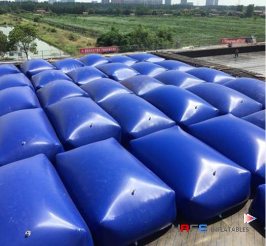 Foldable Inflatable PVC Water Tank Bladder - Portable Agriculture Storage Container Inflatable Water Bladder