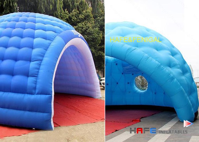 7m×6m×4.5m Wholesale Inflatable Igloo Dome Tent Colorful White Lighting Air-Blown Pop Up Shelter for Events Camping Lounges