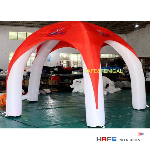 5m Colorblocked Inflatable Spider Tent Canopy Max Visual Impact Effortless Setup Versatile Branding Outdoor-Ready Shelter