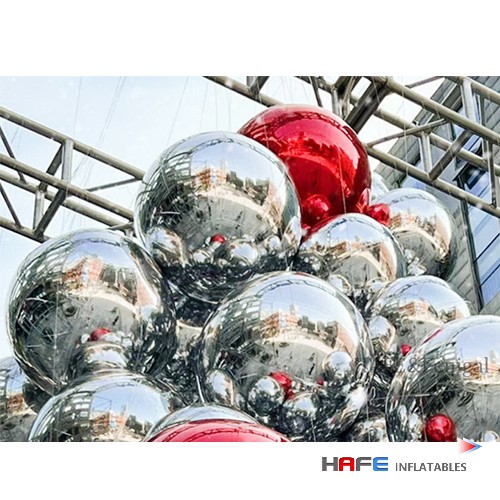 Inflatable Mirror Balls Double-Layer PVC for Events