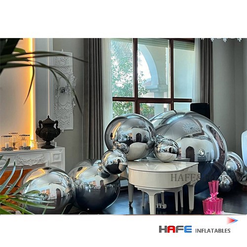 Inflatable Mirror Balls 0.6-4m Custom Decor