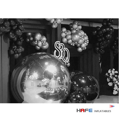 Inflatable Mirror Balls Custom Chrome Decor for Weddings/Parties