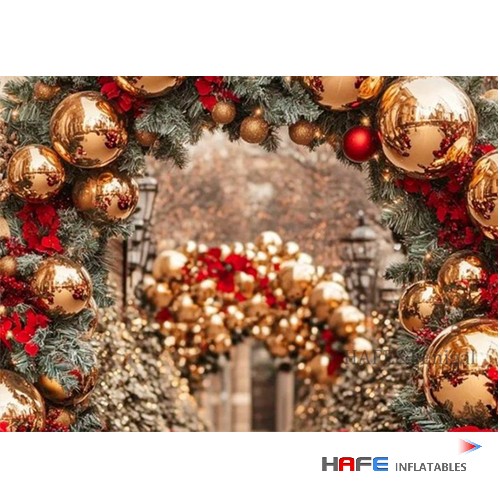 Inflatable Mirror Balls Custom 40cm-400cm Gold/Silver PVC Decor (Logo Print Available)