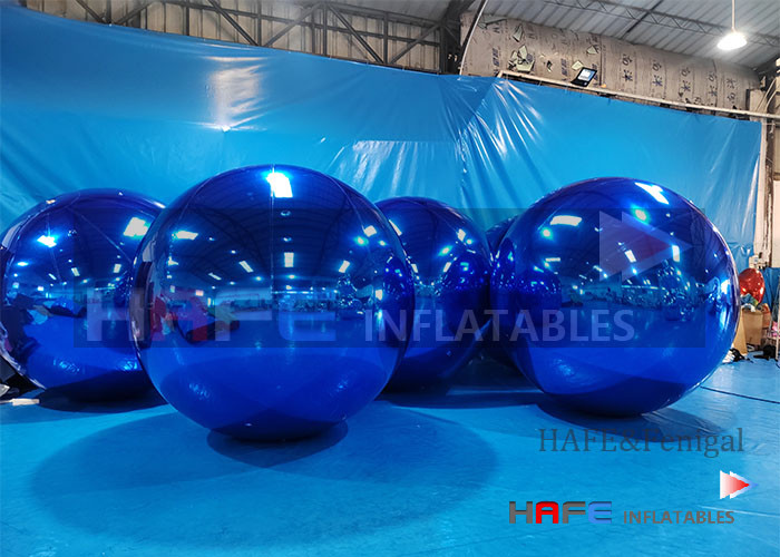 Inflatable Mirror Balloons for Festive Events PVC Colors, Chic & Customizable